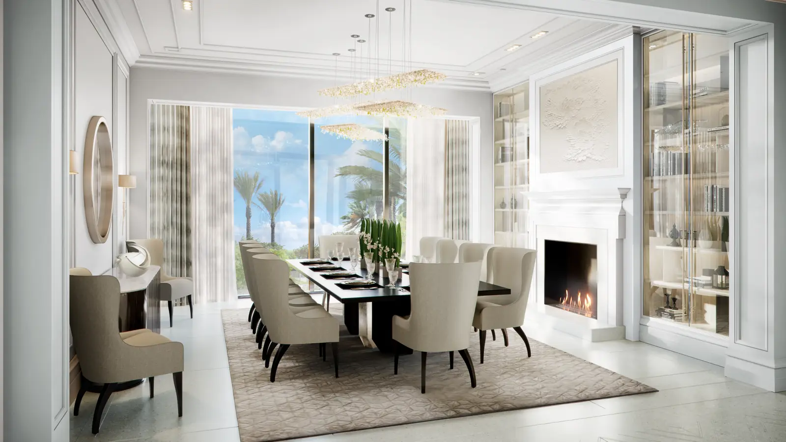 Casa Di Coba, dining room