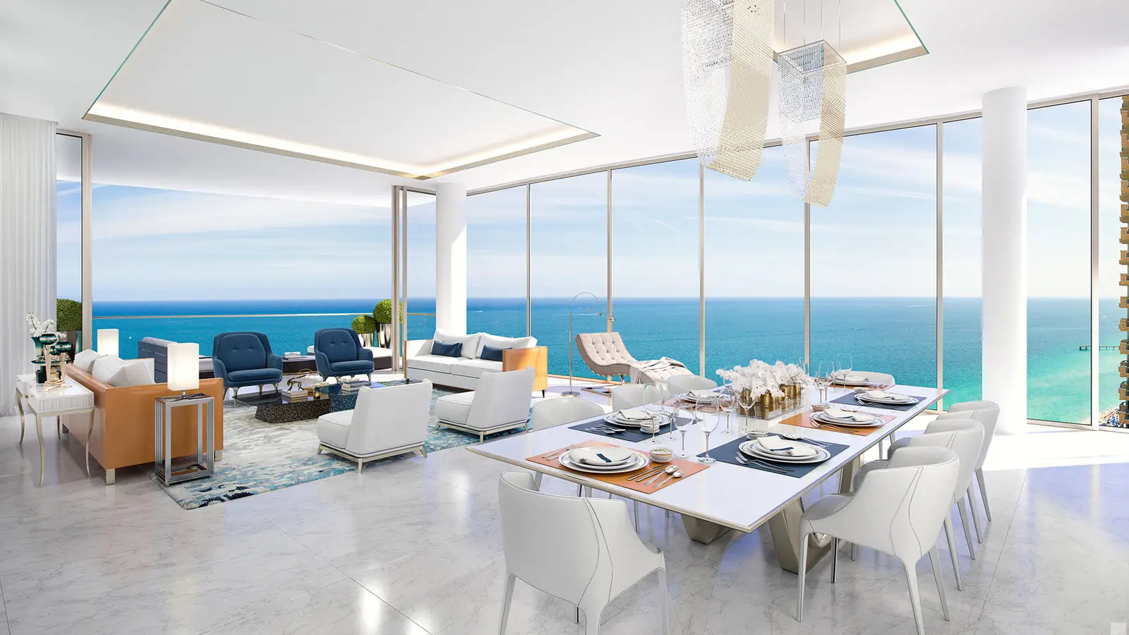 Donatello residence, living room