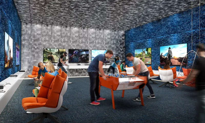 Teen lounge