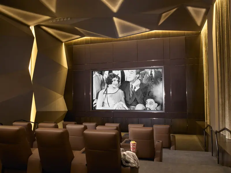 Private cinema (same image on the official Mansions site)