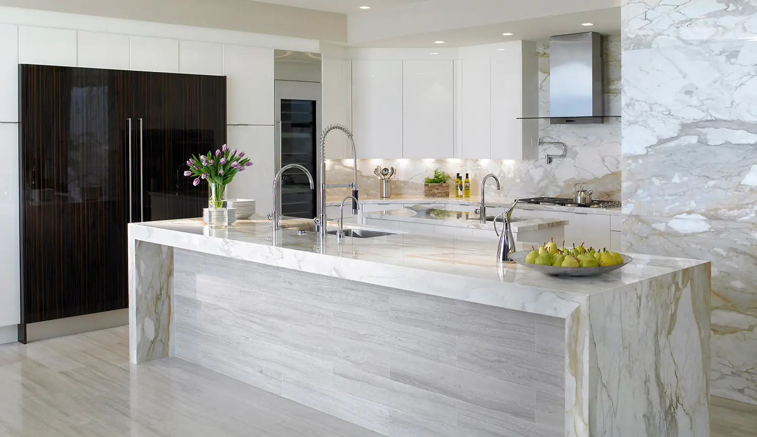 Residence kitchen, The Mansions at Acqualina