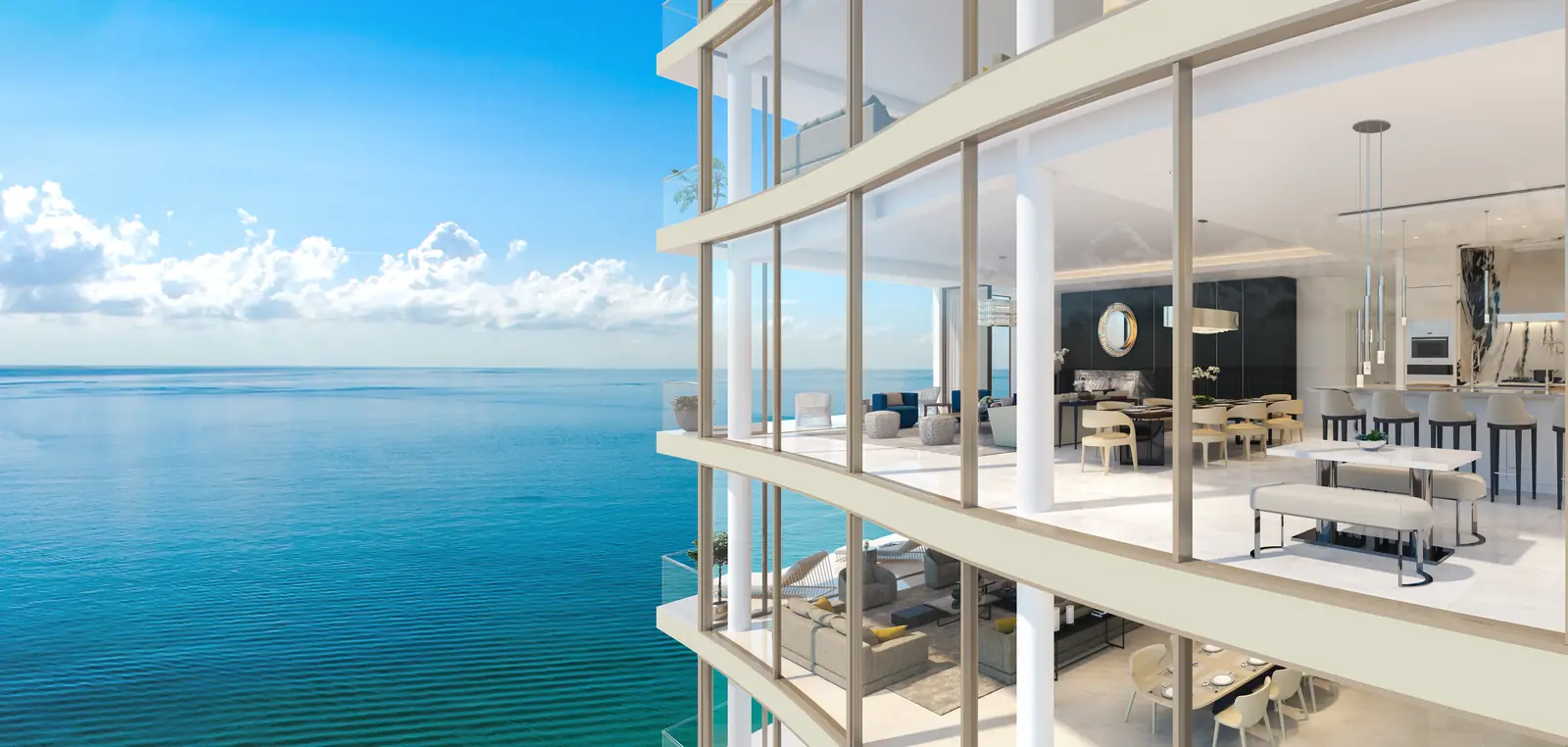 Ravello residence, 57-foot living space