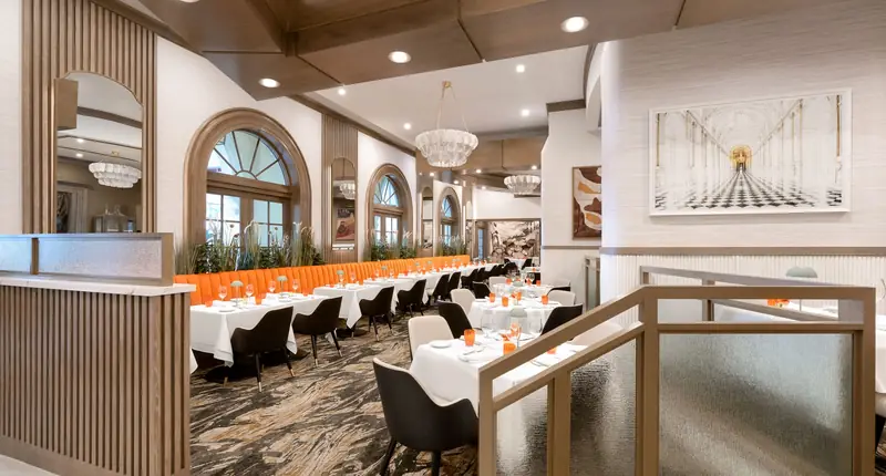 Il Mulino New York dining room