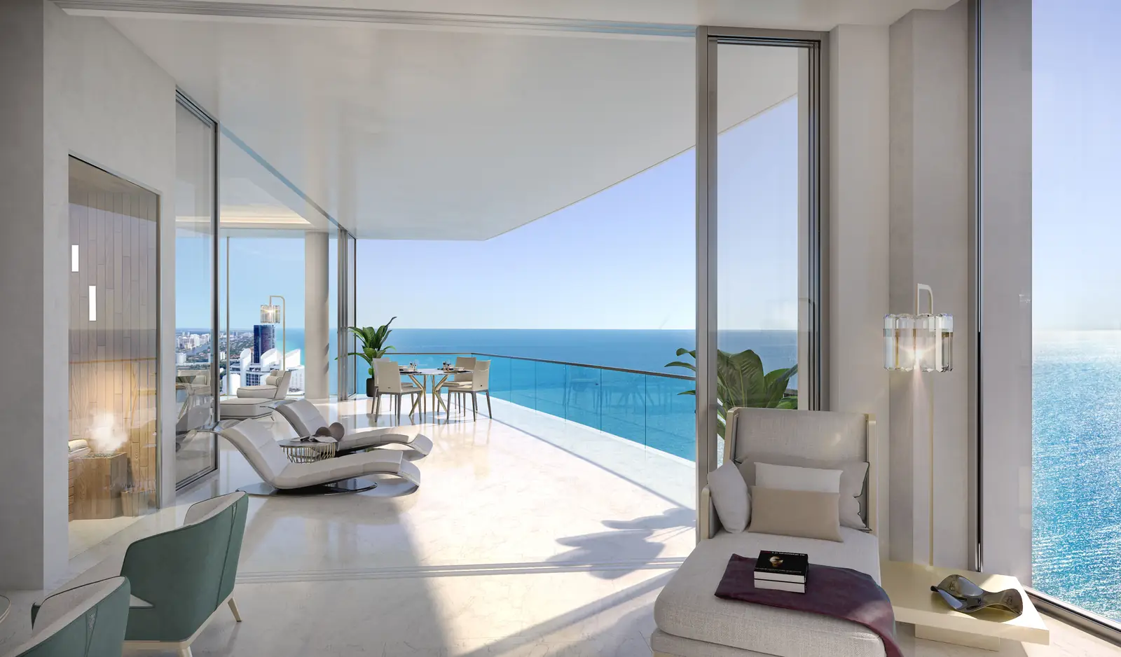 Toscana residence, ocean terrace